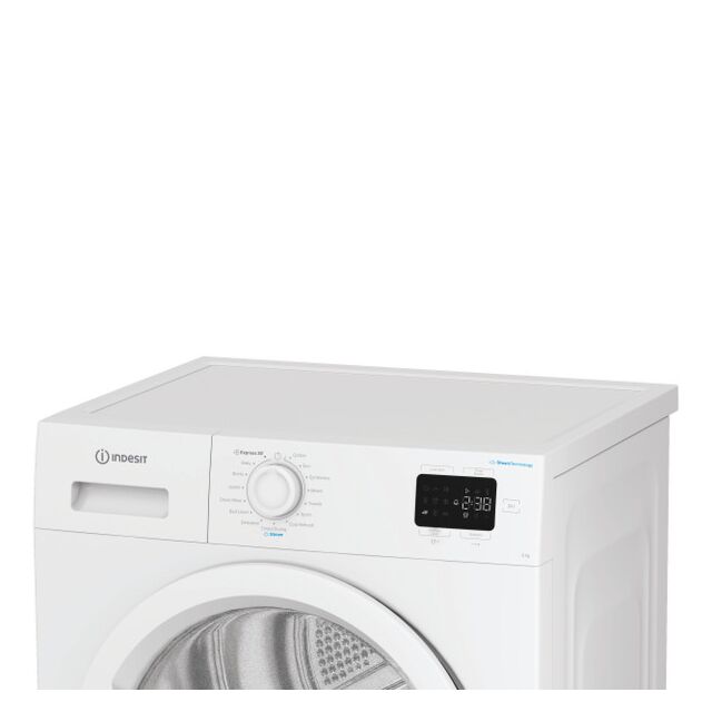 INDESIT IDHE80W 8Kg Heat Pump Tumble Dryer With Steam Technology - White