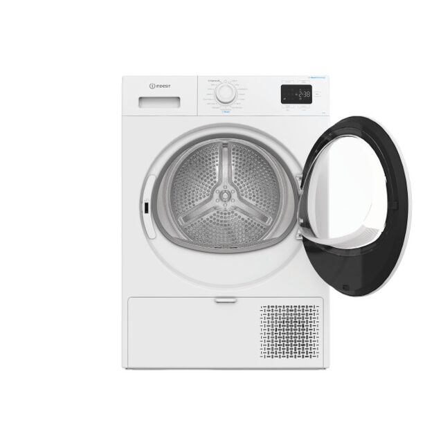 INDESIT IDHE80W 8Kg Heat Pump Tumble Dryer With Steam Technology - White