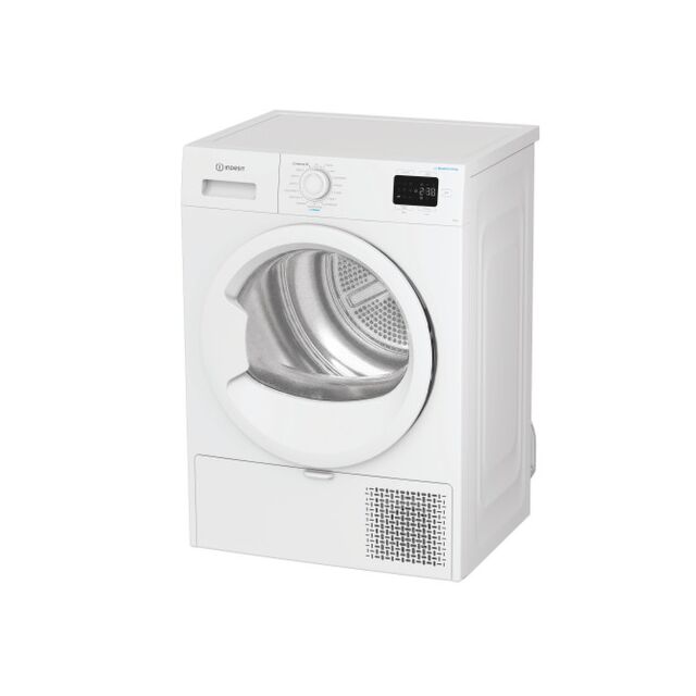 INDESIT IDHE80W 8Kg Heat Pump Tumble Dryer With Steam Technology - White
