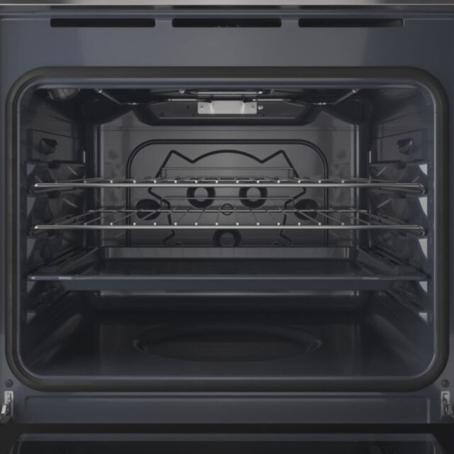 INDESIT IO232HXUK Single Static Oven - Eco Cleaning - 71L With 3 Dial With Timer And A Energy In Sta