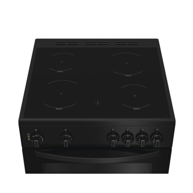 INDESIT ITE6VMB 60Cm Cooker Black