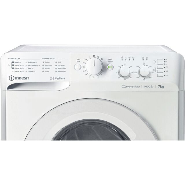 INDESIT MTWC71485WUK 7kg 1400 Spin Washing Machine - White