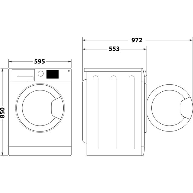INDESIT MTWC71485WUK 7kg 1400 Spin Washing Machine - White