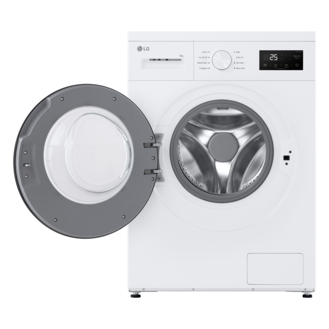 LG F4A10S8NWK 8kg 1400 Spin Washing Machine - White