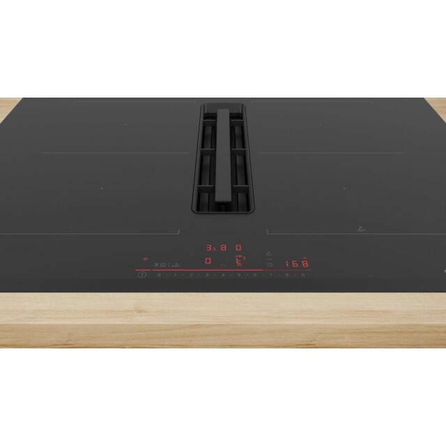 Bosch PVQ731H26E Series 6, Induction Hob With Integrated Ventilation System, 70 Cm, Surface Mount Wi