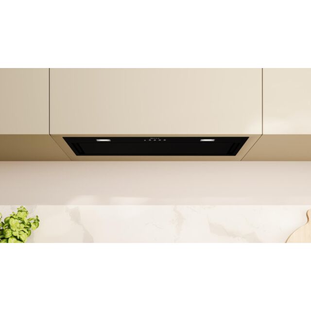 Neff D75NAC1S0B N 70, Canopy Cooker Hood, 70 Cm, Black
