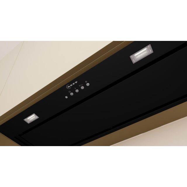 Neff D75NAC1S0B N 70, Canopy Cooker Hood, 70 Cm, Black
