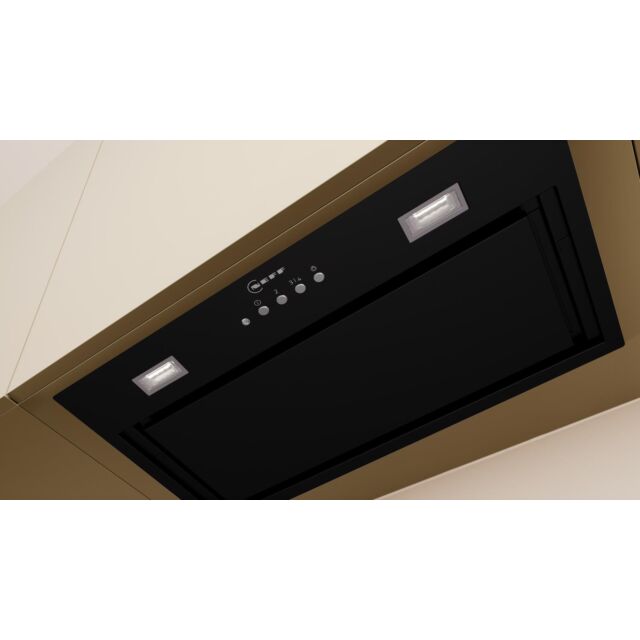 Neff D54NAC1S0B N 70, Canopy Cooker Hood, 52 Cm, Black