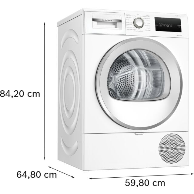WTH85224GB, Heat pump tumble dryer