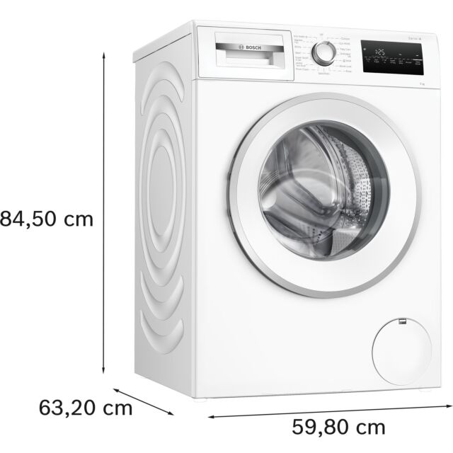 WAN28255GB, Washing machine, front loader