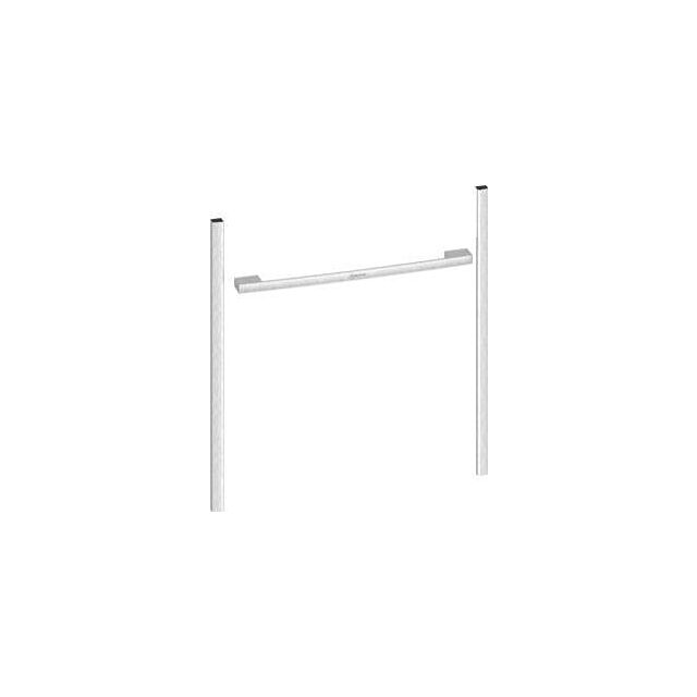 Neff Z9060MY0 Flex Design Kit, 60 Cm, Metallic Silver, For A Single Fullsize Oven + For A Compact Ov