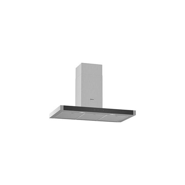 Neff D94BHM1N0B N 50, Wall-Mounted Cooker Hood, 90 Cm, Stainless Steel