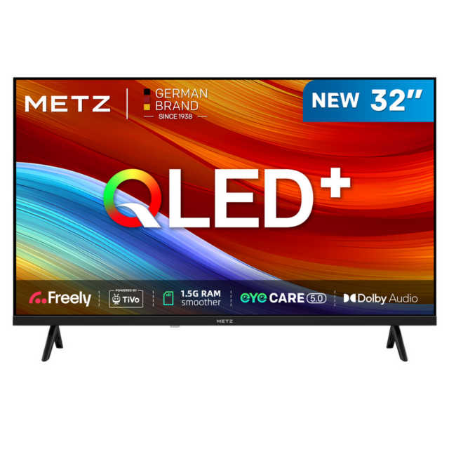 Metz 32MQH6800ZUK 32inch QLED Smart TV with Freely Power