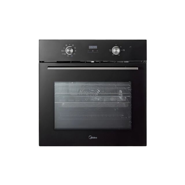 MIDEA MBO65M90D2-BK Xpress Fry Mbo65m90d2-Bk Multifunction Built In Single Oven - Black