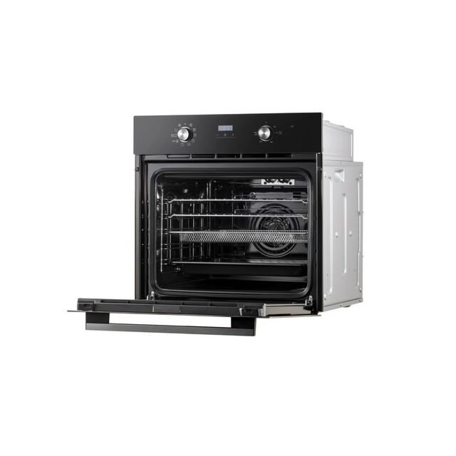 MIDEA MBO65M90D2-BK Xpress Fry Mbo65m90d2-Bk Multifunction Built In Single Oven - Black