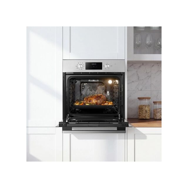 MIDEA MBO65M90D2-SS Xpress Fry MBO65M90D2-SS Multifunction Built In Single Oven - Stainless Steel