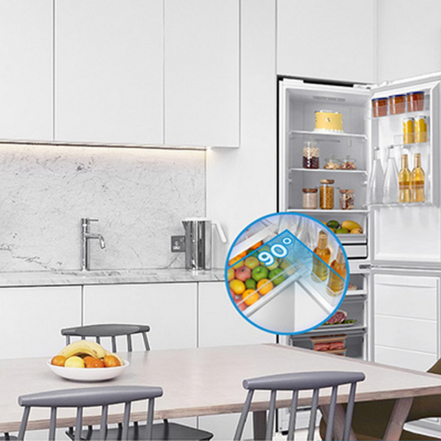 Midea MDRB379FGD01 54.7cm 60/40 No Frost Fridge Freezer