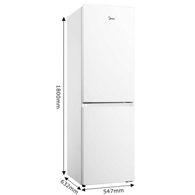 Midea MDRB379FGD01 54.7cm 60/40 No Frost Fridge Freezer