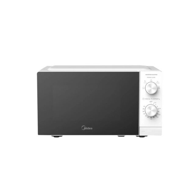 MIDEA MMOP01MZ-WH 20L Solo Manual Microwave - White