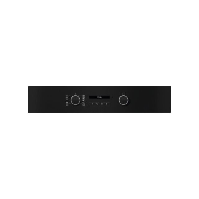 Miele H 2465 BP 59.5cm Built In Electric Single Oven - Black & Stainless Steel