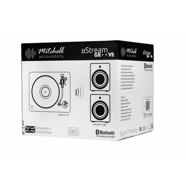 Mitchell Acoustics UStream Wireless Stereo Speakers TT1