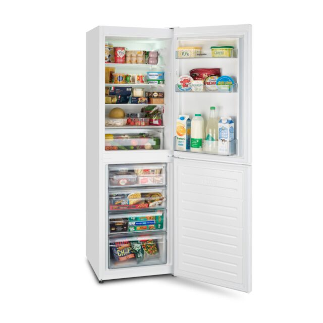 Montpellier MLF1770EWWD 54cm 50/50 Low Frost Fridge Freezer - White
