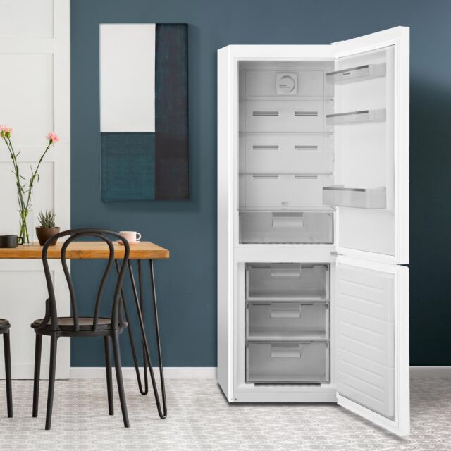 Montpellier MNF1860W Montpellier MNF1860W 59.5cm 60/40 Frost Free Fridge Freezer - White