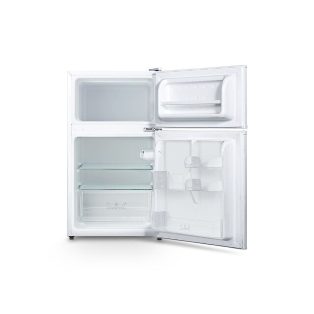Montpellier MS2035EW 47cm Low Frost Undercounter Fridge Freezer in White