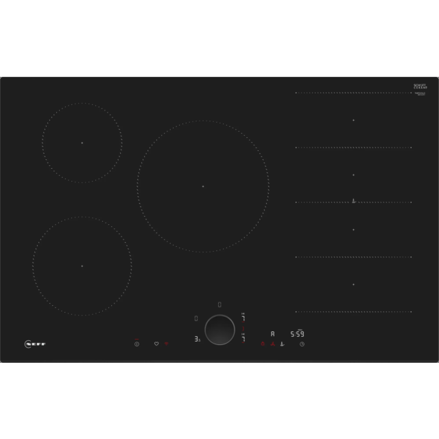NEFF T68FUV4L0 92cm Induction Hob - Black