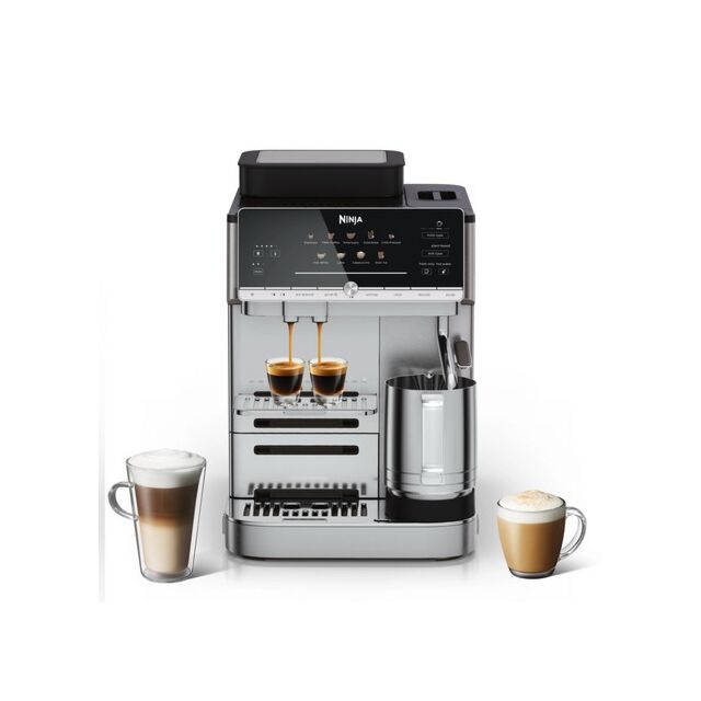 Ninja AE1001UK AutoBarista Coffee Machine - Black/ Stainless Steel