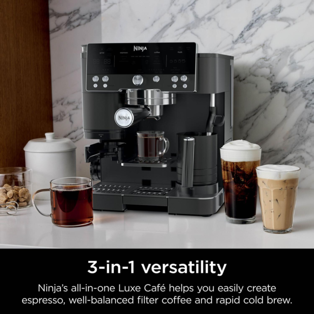 Ninja ES601UKBK Luxe Caf? Premier Espresso Machine