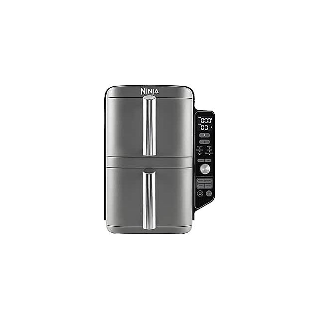 Ninja SL400UKGREY Double Stack XL 2-Drawer 9.5L Air Fryer - Grey