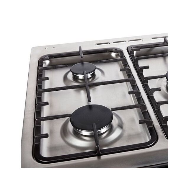 Nordmende CSG92IX 90cm Dual Fuel Range 105 Litre Cooker Stainless Steel (LPG Jets Included) 