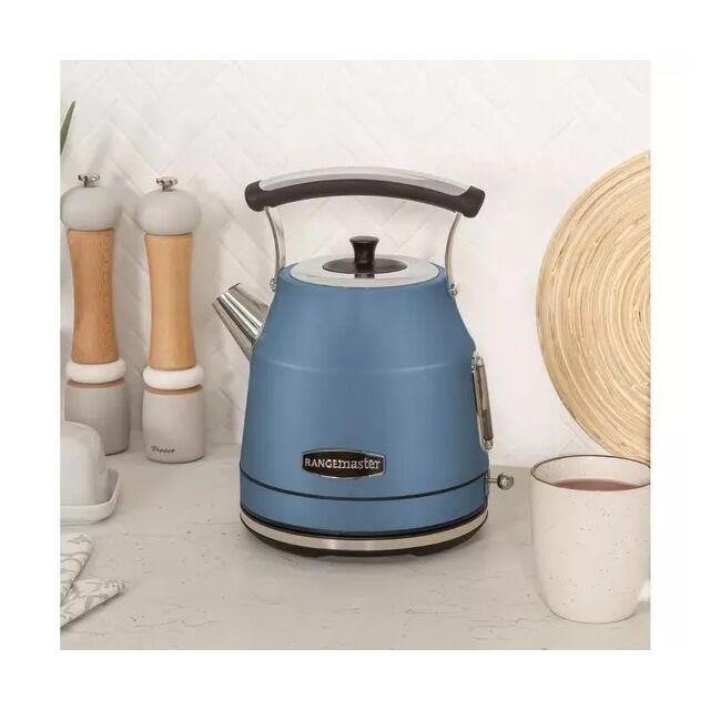 ***Ex Display*** Rangemaster Rmcldk201sb 1.7 Litres Traditional Kettle - Stone Blue