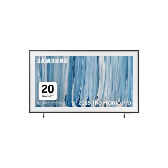 Samsung QE55LS03HWUXXU 55inch 4K The Frame Pro Neo QLED 4K Vision AI Smart TV Art Mode & Wall Mount TV