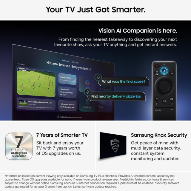 Samsung QE77S95HFTXXU 77inch OLED AI Smart TV