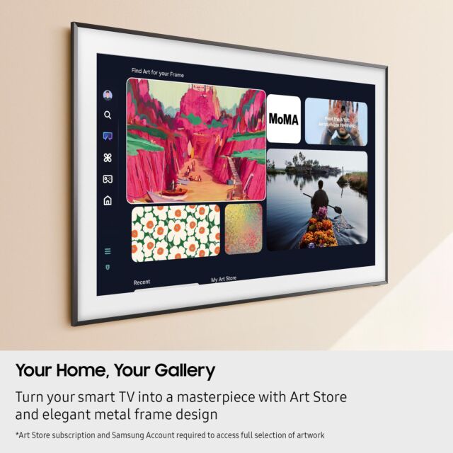 Samsung QE85LS03FWUXXU 85inch Neo QLED The Frame Pro TV