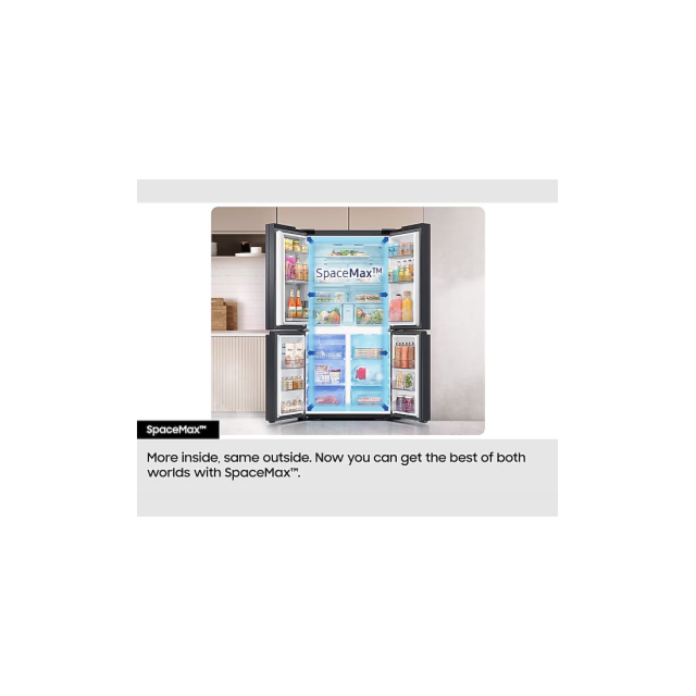 ***EX DISPLAY*** Samsung RF24BB620ES9 Samsung Bespoke Spacemax™ French-Style Smart Fridge Freezer -