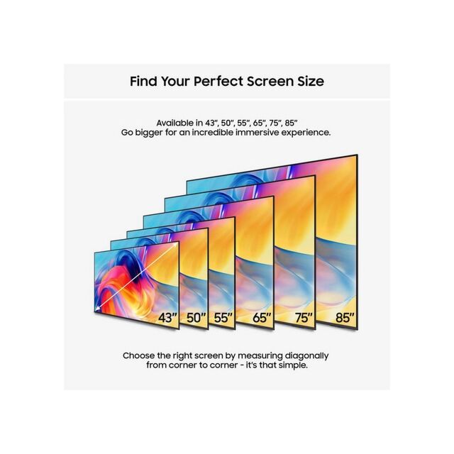Samsung UE43M70HAKXXU 43inch 4K Mini LED Vision AI Smart TV