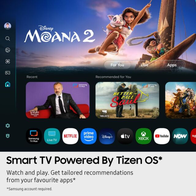 Samsung UE75U8020FKXXU 75inch 4K Crystal UHD Smart TV