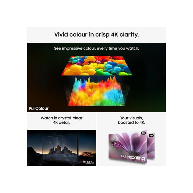 Samsung UE75U8020HKXXU 75inch 4K Crystal UHD Vision AI Smart TV