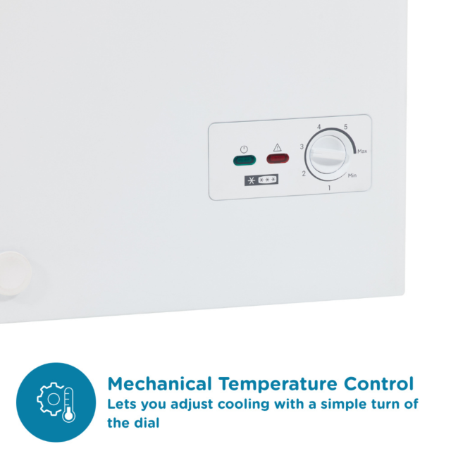 Sensis RFCHT01F137EW 137L Chest Freezer White