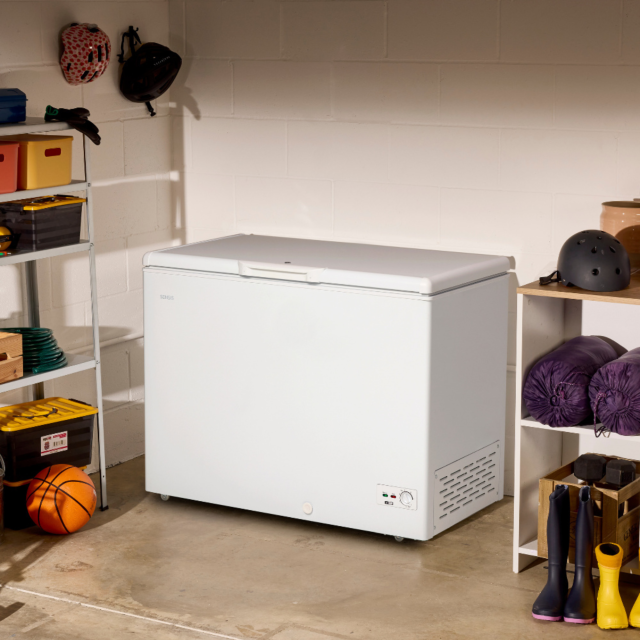 Sensis RFCHT01F300EW White 300L Chest Freezer