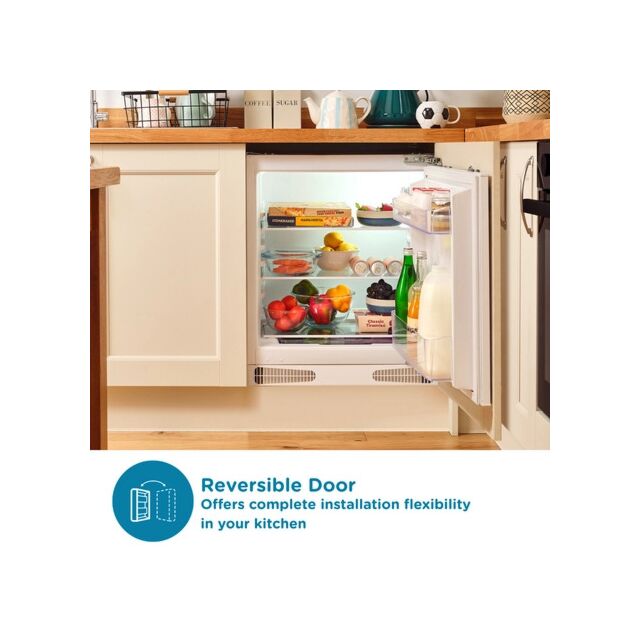 sensis RFUCBI01L54EW 59.5cm Built-In Larder Fridge - White
