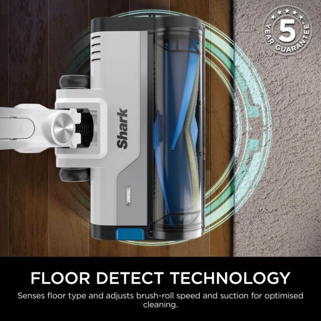 Shark IZ380UKT PowerPro Pet Cordless Stick Vacuum Cleaner - 50 Minutes Run Time - Java Metallic