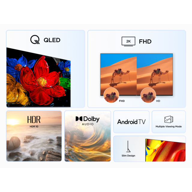 TCL 43V5C-UK 43inch FHD TV Google Smart TV