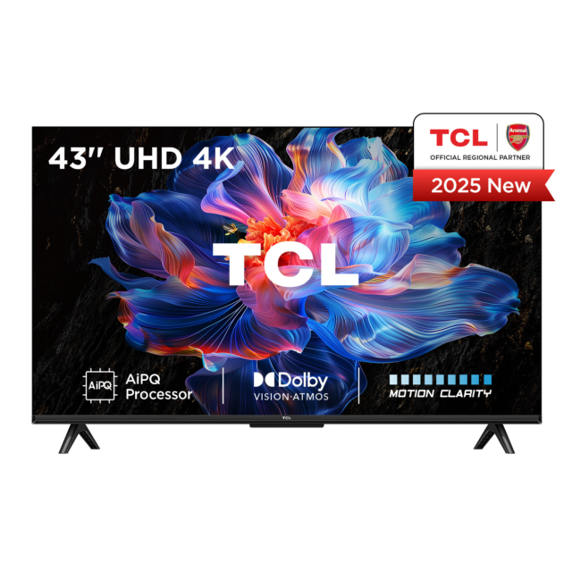 TCL 43V6C-UK 43inch 4K Direct LED HDR Google TV