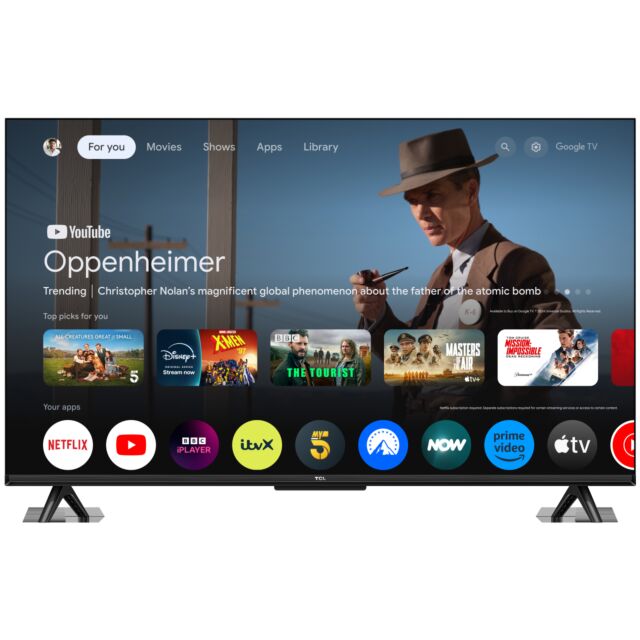TCL 43V6C-UK 43inch 4K Direct LED HDR Google TV