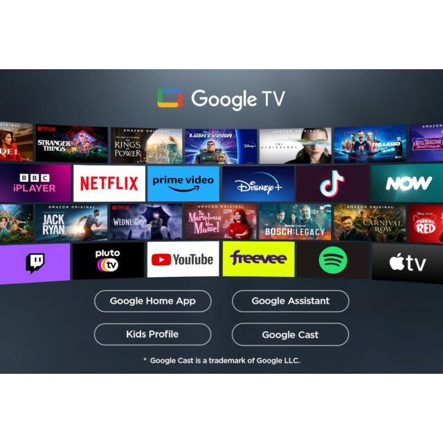 TCL 50V6C-UK 50inch 4K Direct LED HDR Google TV