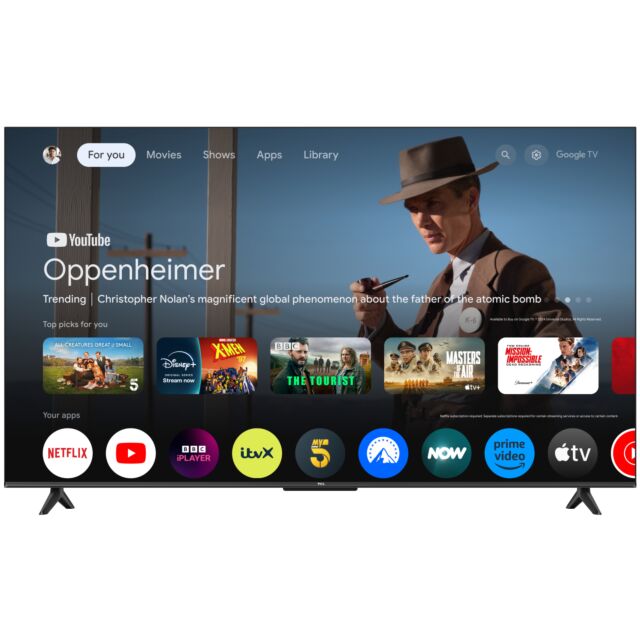 TCL 55V6C-UK 55inch 4K Direct LED HDR Google TV